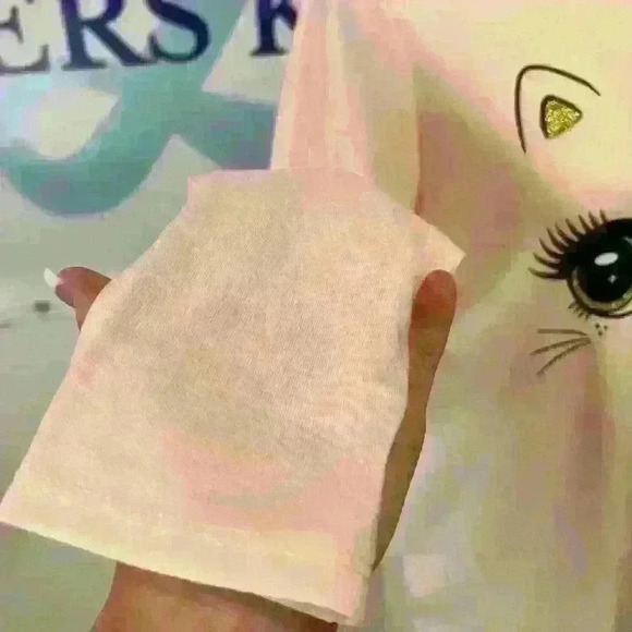 The children’s place girls long sleeve tea with kitty print - Picture 3 of 8